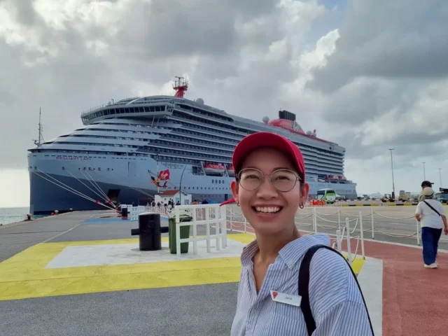 น้องเจน P-Cruise รุ่น 29 ตำแหน่ง Assistant Server เรือ Virgins Voyages